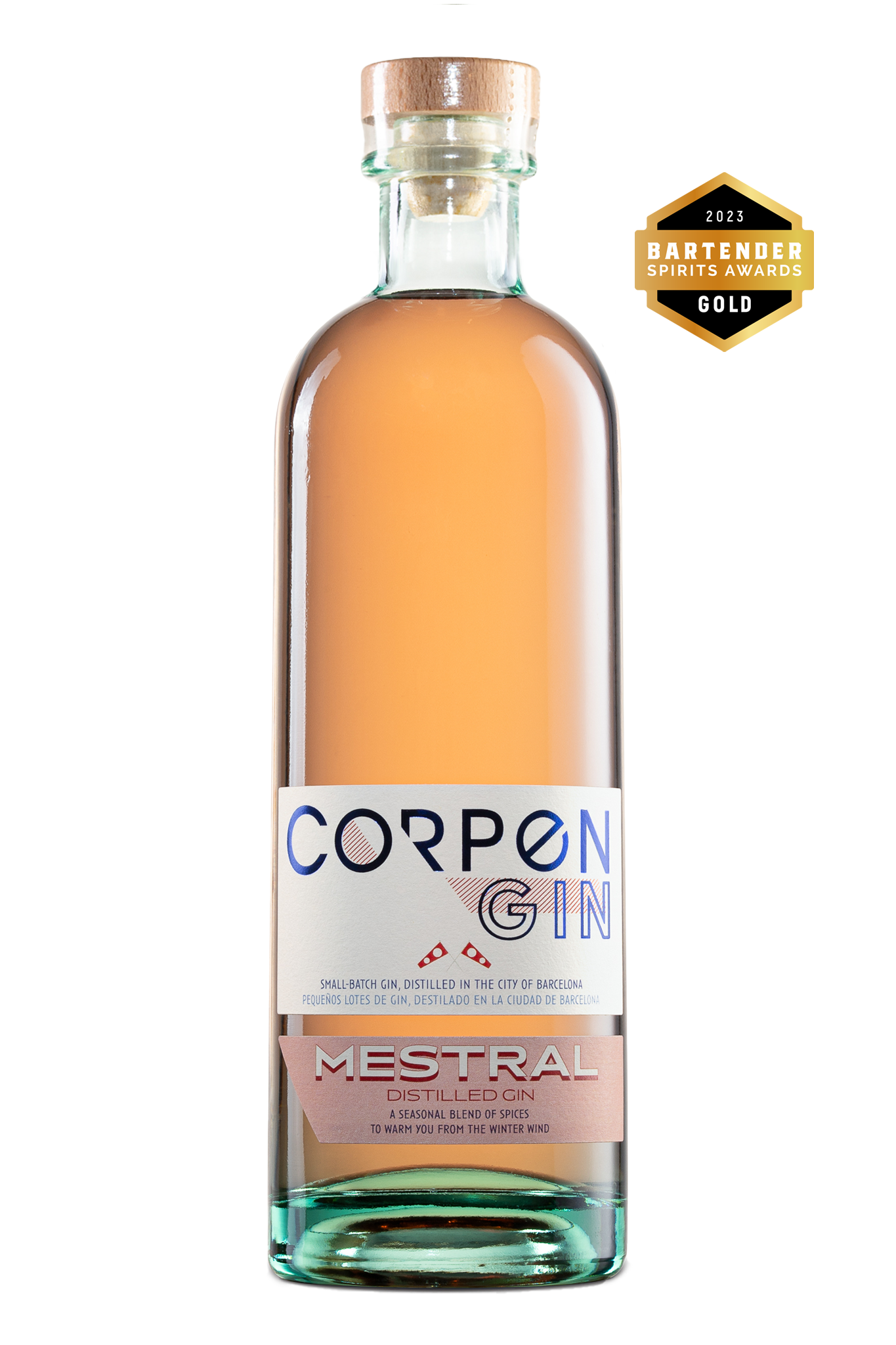 Corpen Gin - Mestral - 70 cl - 42% vol